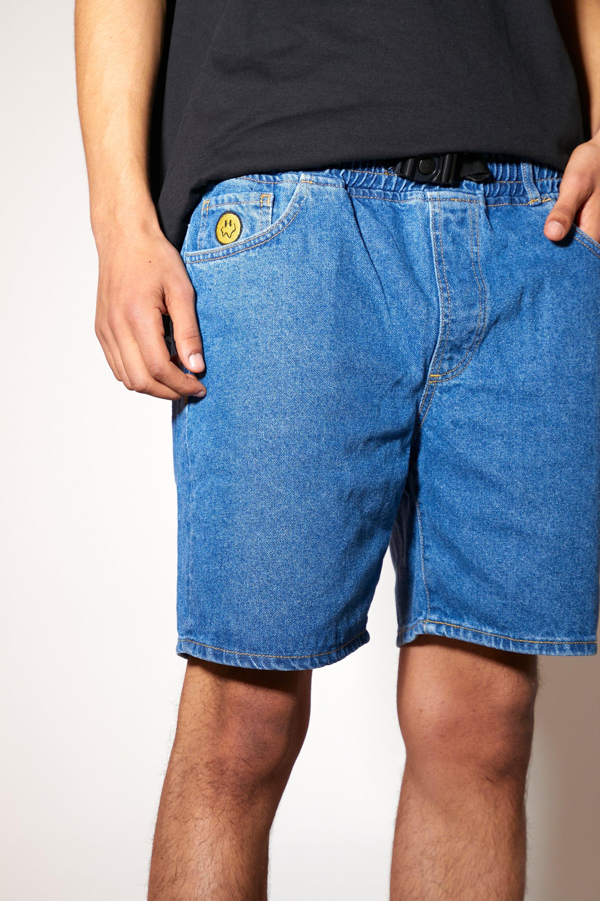 Mens lightweight 2025 denim shorts